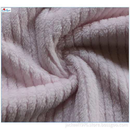 Coral Fleece Solid Dyed Drop Needles Ls-Cr-006